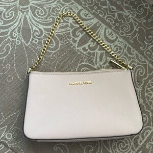 Michael Kors light pink shoulder and crossbody bag